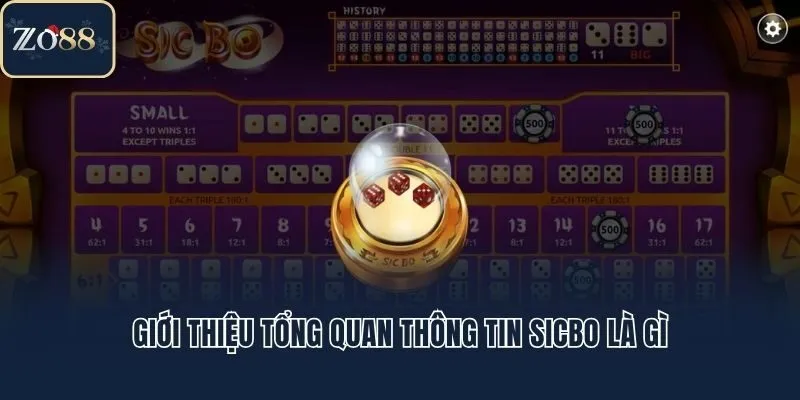 Giới thiệu tổng quan thông tin Sicbo là gì